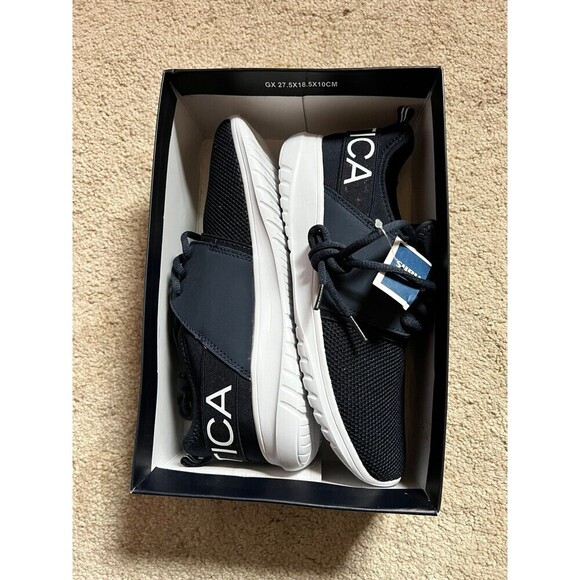 Nautica Kappil Yoith Navy/White Athletic Sneakers 5 - Picture 1 of 6